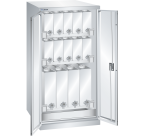 Armoire à 2 portes battantes pleines pour liquides H 145 x L 71,7 x P 75,3 cm Key Lock