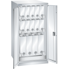 Armoire à 2 portes battantes pleines pour liquides H 145 x L 71,7 x P 75,3 cm Key Lock