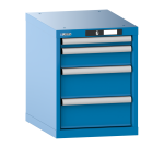 Armoire à tiroirs Lista 18x27E H 53,3 x L 41,1 x P 57,2 cm 4 tiroirs (1 x 5, 1 x 10 et 2 x 15 cm) Key Lock