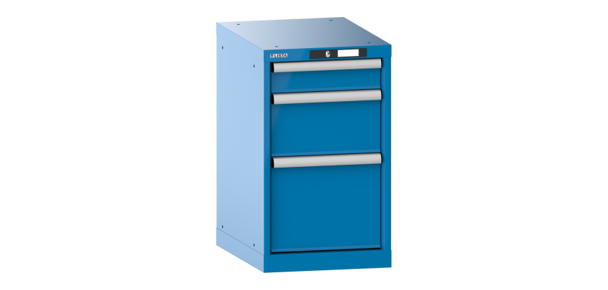 Armoire à tiroirs Lista18x27E H 70 x L 41,1 x P 57,2 cm avec plusieurs tiroirs Key Lock