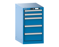 Armoire à tiroirs Lista18x27E H 70 x L 41,1 x P 57,2 cm avec plusieurs tiroirs Key Lock