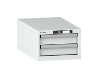 LISTA - Armoire à tiroirs (HxLxP) 28,3 x 41,1 x 72,5cm KEY Lock R7035