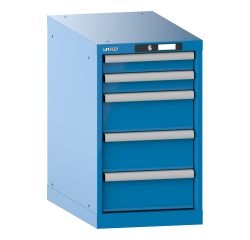 Armoire à tiroirs Lista 18x36E H 70 x L 41,1 x P 72,5 cm avec plusieurs tiroirs Key Lock