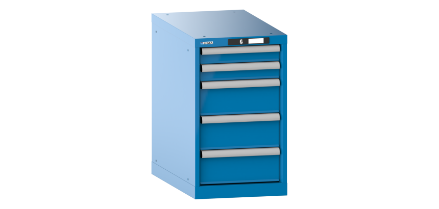 Armoire à tiroirs Lista 18x36E H 70 x L 41,1 x P 72,5 cm avec plusieurs tiroirs Key Lock