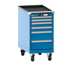 Armoire à tiroirs Lista 18 x 36E  H 84 x L 41,1 x P 72,5 cm 6 tiroirs Key Lock