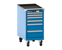 LISTA - Armoire tiroirs mobile 18x36E (HxLxP) 84 x 41,1 x 72,5cm KEY Lock R5012