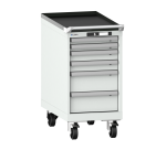 Armoire à tiroirs Lista 18 x 36E  H 84 x L 41,1 x P 72,5 cm 6 tiroirs Key Lock
