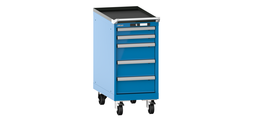Armoire à tiroirs Lista 18 x 36E  H 89 x L 41,1 x P 72,5 cm 5 tiroirs Key Lock