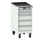 Armoire à tiroirs Lista 18 x 36E  H 89 x L 41,1 x P 72,5 cm 5 tiroirs Key Lock