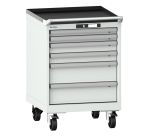 Armoire à tiroirs Lista 27 x 27E  H 84 x L 56,4 x P 57,2 cm 6 tiroirs Key Lock