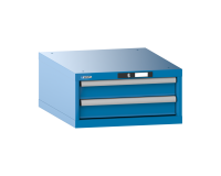 LISTA - Armoire à tiroirs (HxLxP) 28,3x56,4x72,5cm KEY Lock R5012