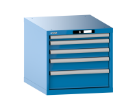 LISTA - Armoire à tiroirs (HxLxP) 53,3 x 56,4 x 72,5cm KEY Lock R5012