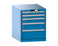 LISTA - Armoire à tiroirs (HxLxP) 70 x 56,4 x 72,5 cm KEY Lock R5012