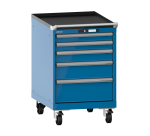 Armoire à tiroirs Lista 27 x 36E  H 89 x L 56,4  x P 72,5 cm 5 tiroirs Key Lock