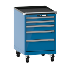 Armoire à tiroirs Lista 27 x 36E  H 89 x L 56,4  x P 72,5 cm 5 tiroirs Key Lock