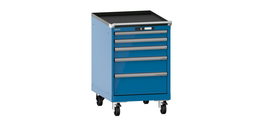 Armoire à tiroirs Lista 27 x 36E  H 89 x L 56,4  x P 72,5 cm 5 tiroirs Key Lock