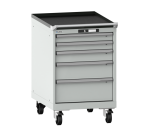 Armoire à tiroirs Lista 27 x 36E  H 89 x L 56,4  x P 72,5 cm 5 tiroirs Key Lock