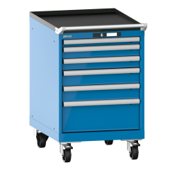 Armoire à tiroirs Lista 27 x 36E  H 89 x L 56,4  x P 72,5 cm 6 tiroirs Key Lock