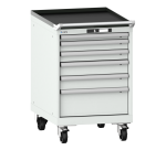 Armoire à tiroirs Lista 27 x 36E  H 89 x L 56,4  x P 72,5 cm 6 tiroirs Key Lock