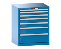 LISTA - Armoire à tiroirs (HxLxP) 85 x 71,7 x 57,2 cm KEY Lock R5012