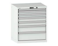 LISTA - Armoire à tiroirs (HxLxP) 85 x 71,7 x 57,2 cm KEY Lock R7035