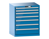 LISTA - Armoire à tiroirs (HxLxP) 85 x 71,7 x 57,2 cm KEY Lock R5012