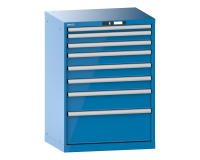 LISTA - Armoire à tiroirs (HxLxP) 100 x 71,7 x 57,2 cm KEY Lock R5012