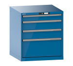 Armoire à tiroirs Lista 36 x 36E  H 80 x L 71,7 x P 72,5 cm 4 tiroirs Key Lock