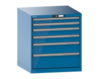 LISTA - Armoire à tiroirs (HxLxP) 80 x 71,7 x 72,5 cm KEY Lock R5012