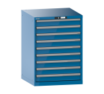Armoire à tiroirs Lista 36 x 36E  H 100 x L 71,7 x P 72,5 cm 9 tiroirs Key Lock
