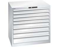 LISTA - Armoire à tiroirs (HxLxP) 85 x 87 x 72,5cm KEY Lock R7035