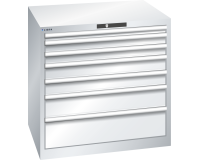 LISTA - Armoire à tiroirs (HxLxP) 85 x 87 x 72,5cm KEY Lock R7035