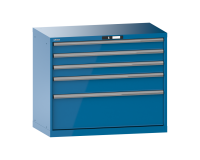 LISTA - Armoire à tiroirs (HxLxP) 85 x 102,3 x 57,2 cm KEY Lock R5012