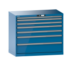 Armoire à tiroirs Lista 54 x 27E  H 85 x L 102,3 x P 57,2 cm 7 tiroirs Key Lock