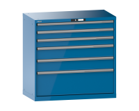 LISTA - Armoire à tiroirs (HxLxP) 100 x 102,3 x 57,2 cm KEY Lock R5012