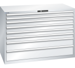 Armoire à tiroirs Lista 78 x 36E  H 100 x L 143,1 x P 72,5 cm 8 tiroirs Key Lock