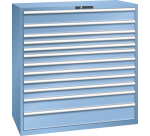 Armoire à tiroirs Lista 78 x 36E  H 145 x L 143,1 x P 72,5 cm 12 tiroirs Key Lock