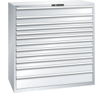 Armoire à tiroirs Lista 78 x 36E  H 145 x L 143,1 x P 72,5 cm 12 tiroirs Key Lock