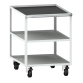LISTA - Chariot de préparation 27x36E (LxPxH) 564x725x760mm Gris clair RAL 7035