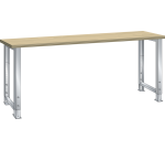 Lista - Établi plateau en hêtre hauteur réglable P 80 cm