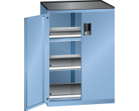 LISTA - Armoire à tiroirs (HxLxP) 102 x 71,7 x 60 cm KEY Lock R5012