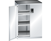 LISTA - Armoire à tiroirs KEY Lock R7035 (HxLxP) 102 x 71,7 x 60cm