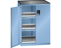 LISTA - Armoire à tiroirs (HxLxP) 102 x 71,7 x 60 cm KEY Lock R5012