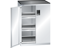 LISTA - Armoire à tiroirs (HxLxP) 102 x 71,7 x 60cm KEY Lock R7035