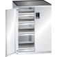 LISTA - Armoire à tiroirs avec portes battantes 36x27E (LxPxH) 717x600x1020mm 4 tiroirs (75kg) KEY Lock Gris clair RAL 7035
