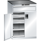 LISTA - Armoire à tiroirs avec portes battantes 36x36E (LxPxH) 717x753x1020mm 3 tiroirs (75kg), 2 rayons extensibles (75kg) KEY Lock Gris clair RAL 7035