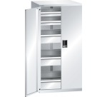 Armoire à tiroirs à portes battantes Lista 36x36E 5 tiroirs - charge 75 Kg