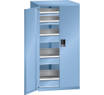 Armoire à tiroirs à portes battantes Lista 36x36E 5 tiroirs - charge 200 Kg