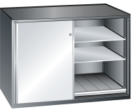 LISTA - Armoire à tiroirs 2x36x36E (HxLxP) 102 x 143 x 78 cm KEY Lock R5012