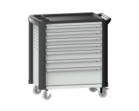 LISTA - Chariot d'atelier (HxLxP) 92,8 x 89,4 x 52,5 cm KEY Lock R7035